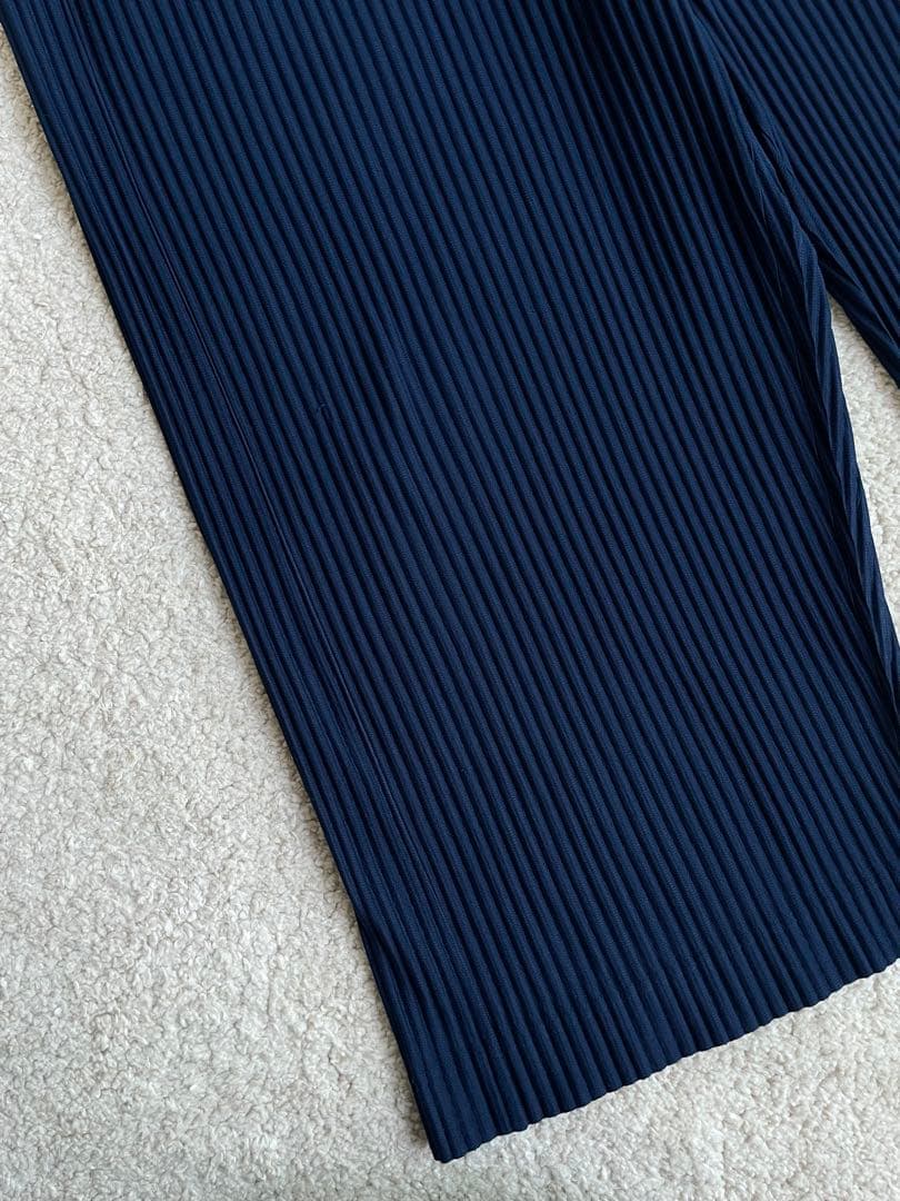 【限定価格〜10/26】イッセイミヤケオムプリッセ1 ネイビージャンプスーツ