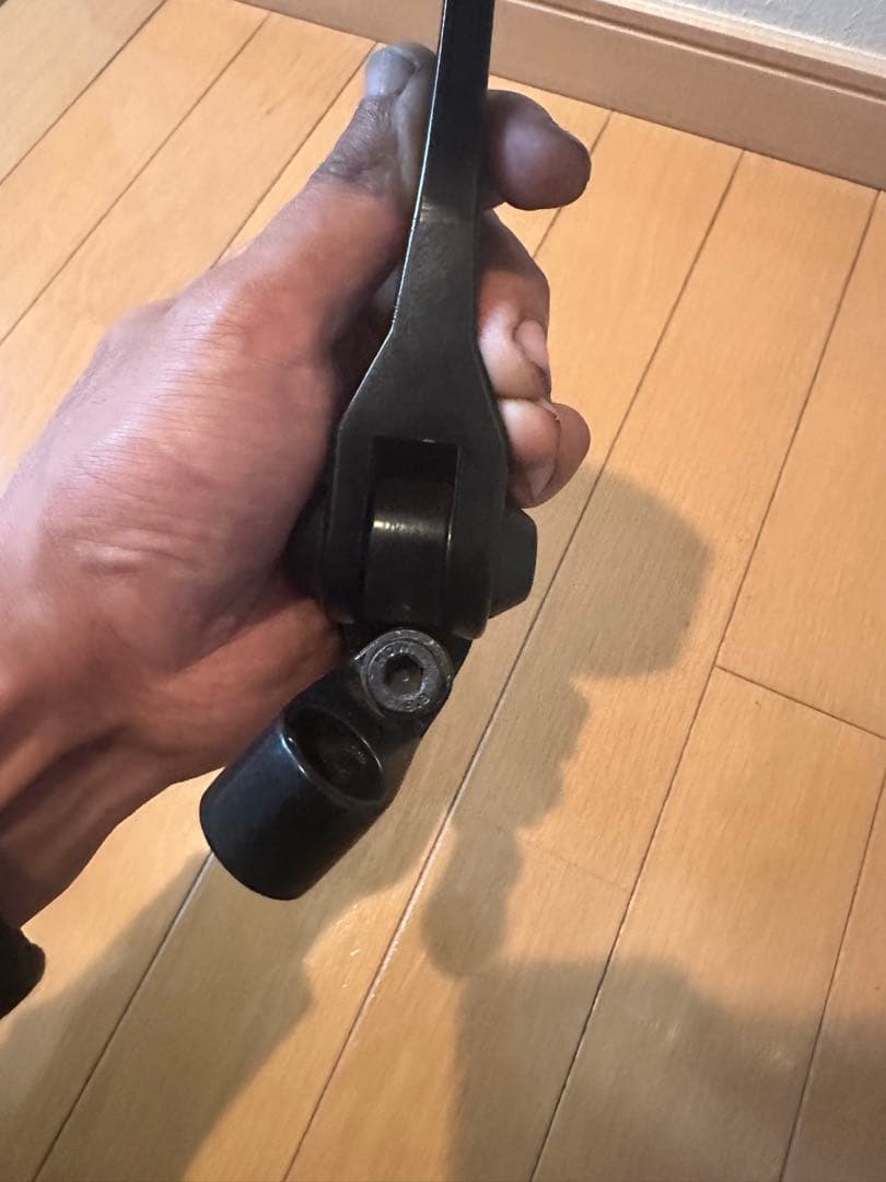 【送料込】シャークミラー7 ブラック ミラー左右2本セット