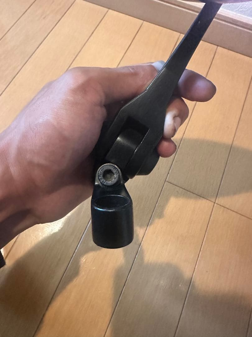 【送料込】シャークミラー7 ブラック ミラー左右2本セット