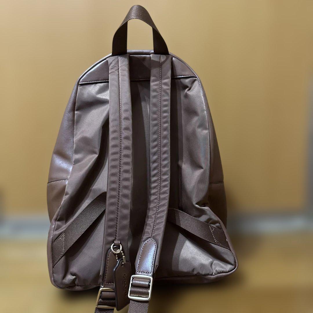 COACH リュック ベージュ/ブラウン