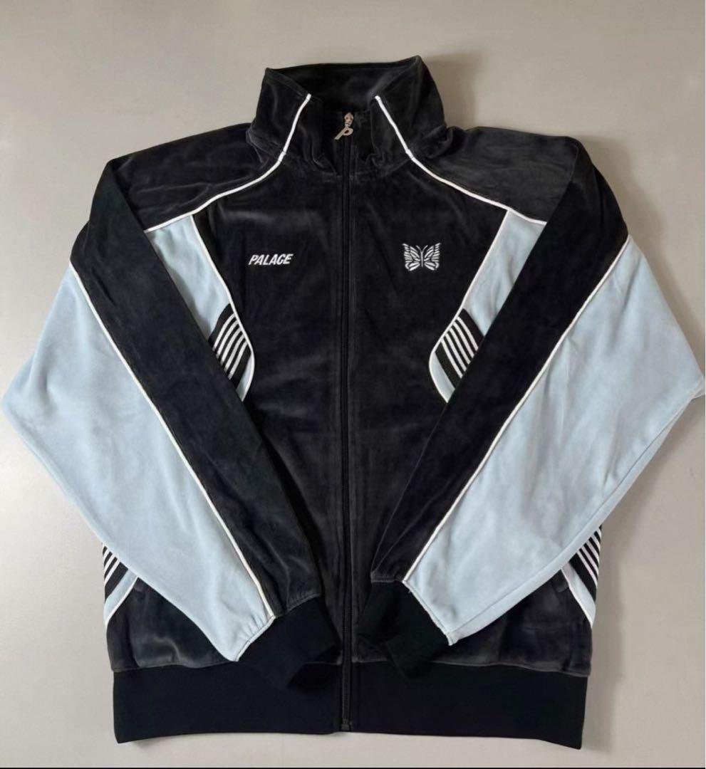 PALACE x NEEDLES トラックジャケット Lブラック