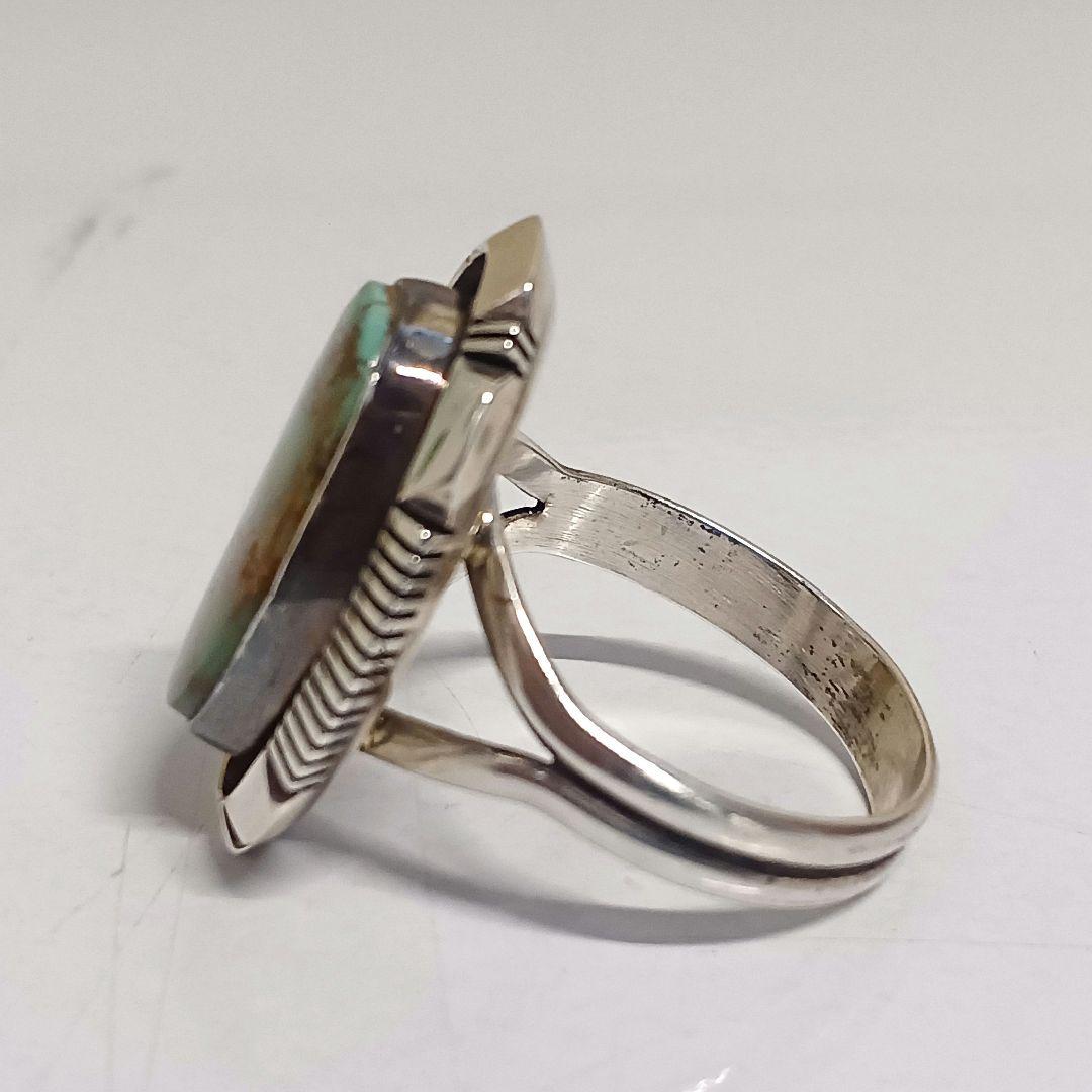 インディアンジュエリー　ナバホ　ラリー・M・ヤジー　リング