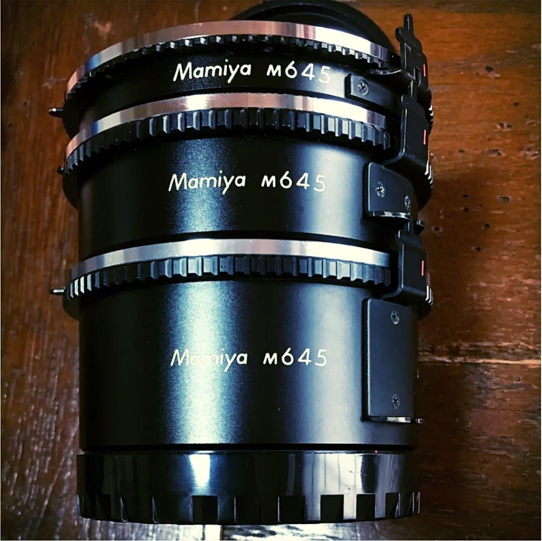 マミヤ オート接写リング M645シリーズ用 セット