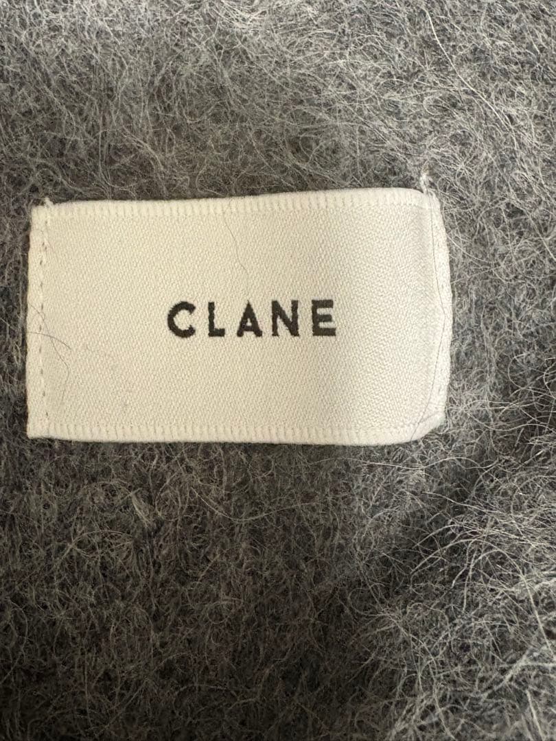clane シャギーニット