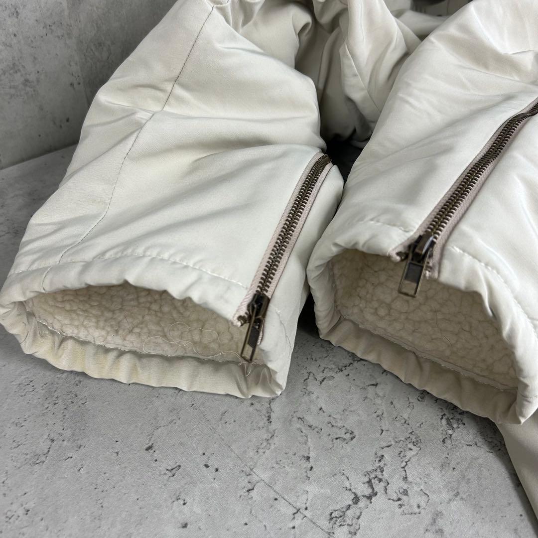 ゆ chuclla チュクラ ワーク ミリタリー コート ボア ロング