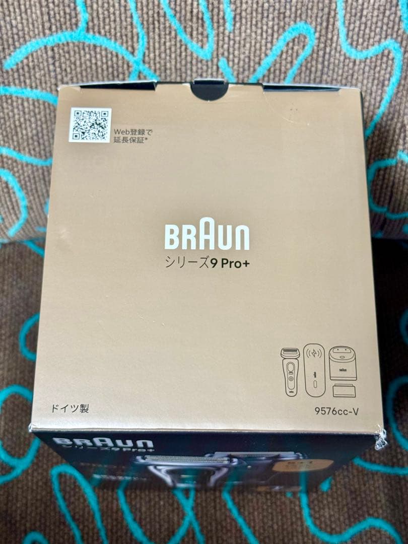 BRAUN ブラウン シリーズ9 PRO+ 電気シェーバー 9576cc-V