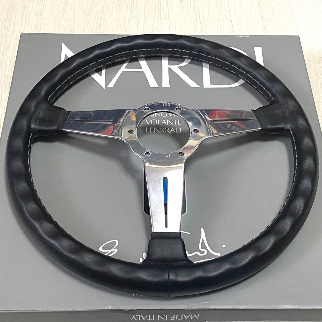 希少【NARDI】FET レザーステアリング　36Φ 【ナルディ】
