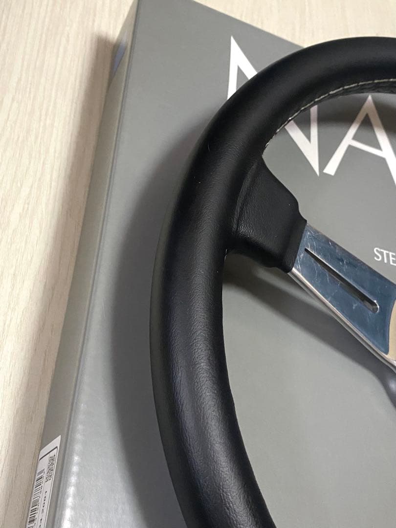 希少【NARDI】FET レザーステアリング　36Φ 【ナルディ】