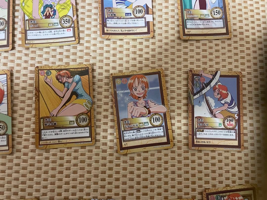 ワンピース　カード　カードダス　ナミ　等　セット　ノーマル　ハイパーバトル