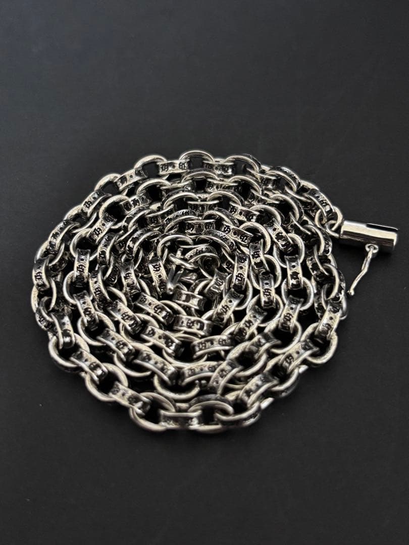 ネックレス ペーパーチェーン タイニー クロス シルバー ジルコニア