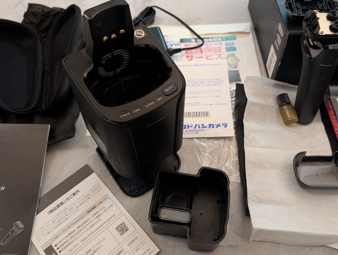 Panasonic ラムダッシュ pro 6枚刃 ES-LS9P-K 保証書あり