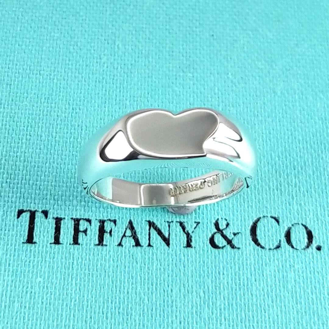 ●SALE●【ティファニー】シグネット　ハート　リング　１１号　2313
