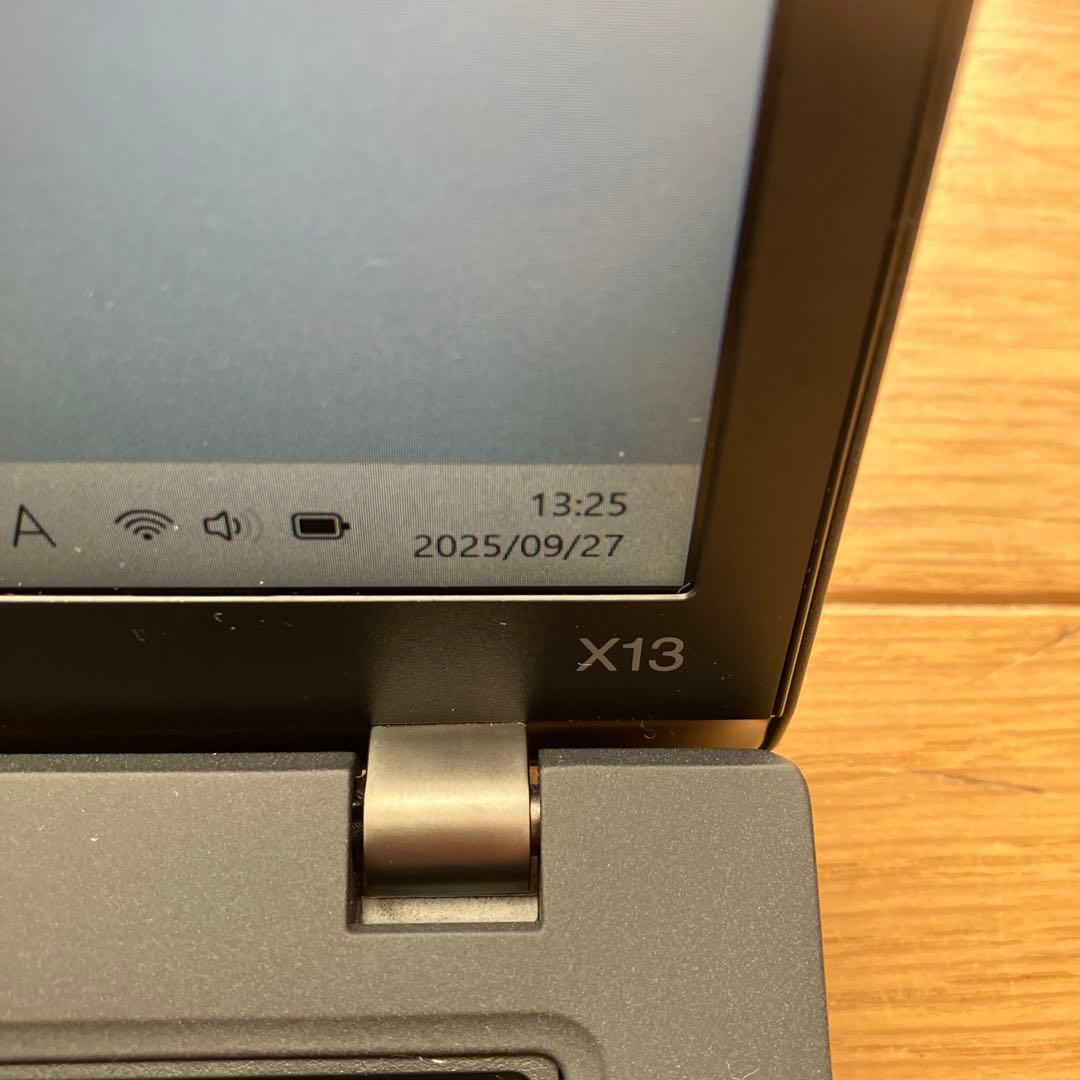 Windowsノート本体 ThinkPadX13/Win11/i5/16GB/256GB/MsOffice