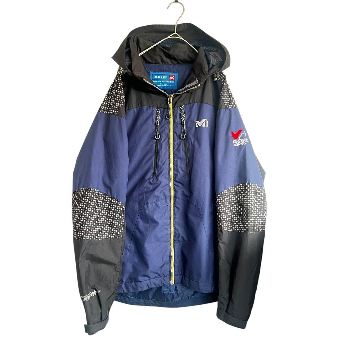 美品　海外限定　ミレー　MILLET マウンテンパーカー　シェルジャケット　XL