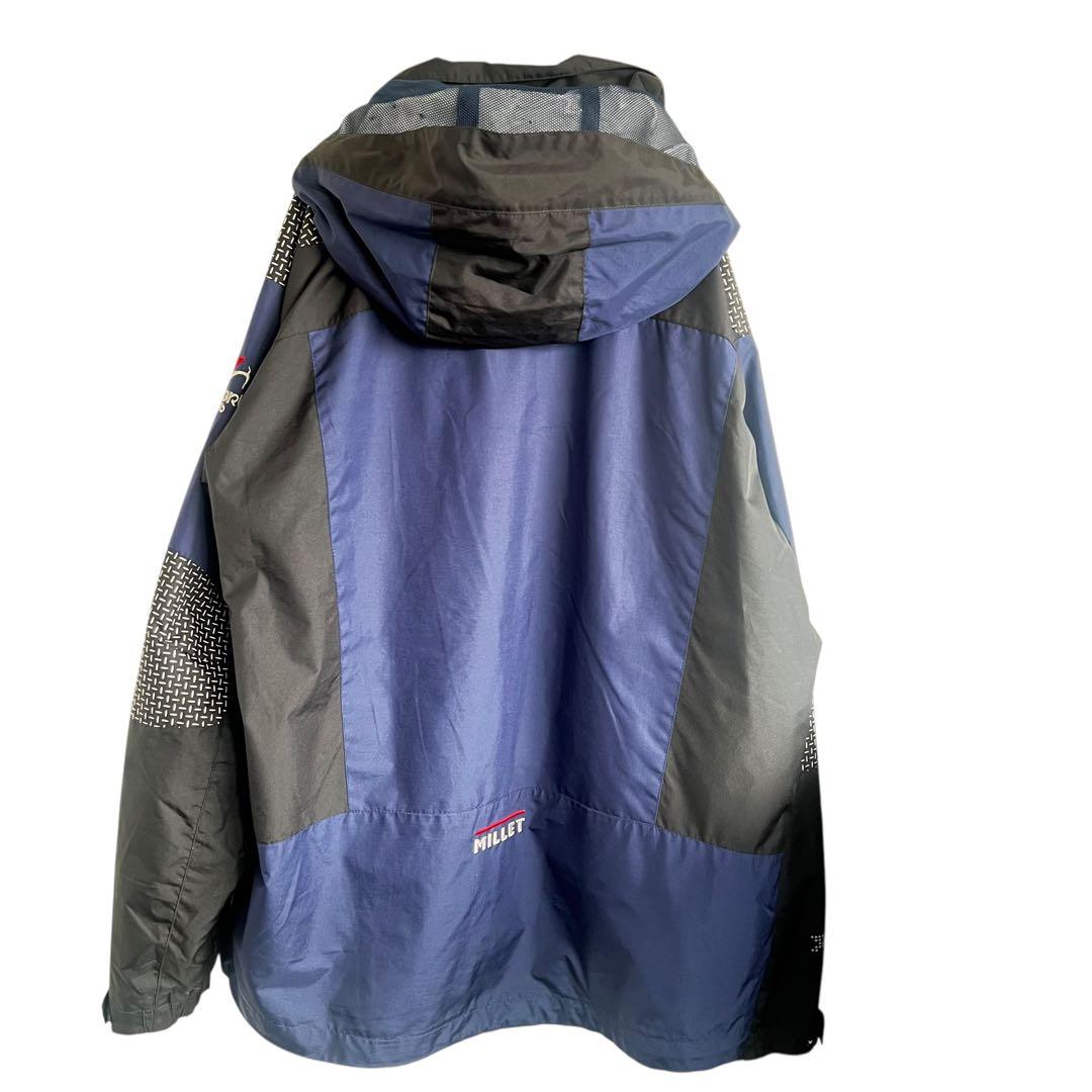 美品　海外限定　ミレー　MILLET マウンテンパーカー　シェルジャケット　XL