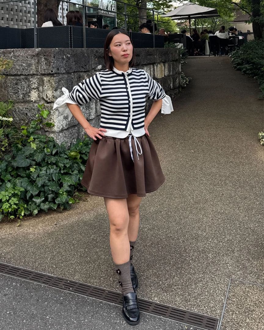 Bibiy. ANGELIQUE KNIT ボーダー 新作 新品 タグ付き