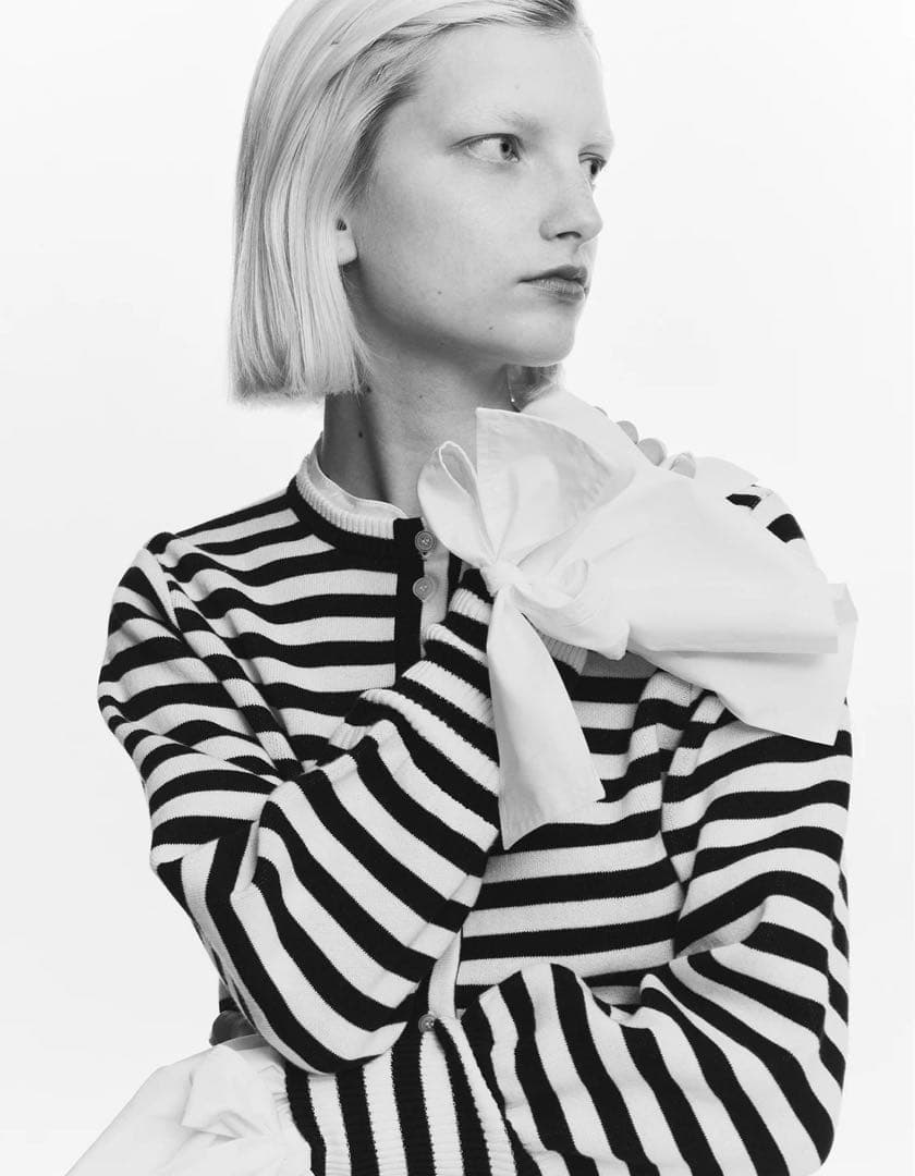 Bibiy. ANGELIQUE KNIT ボーダー 新作 新品 タグ付き