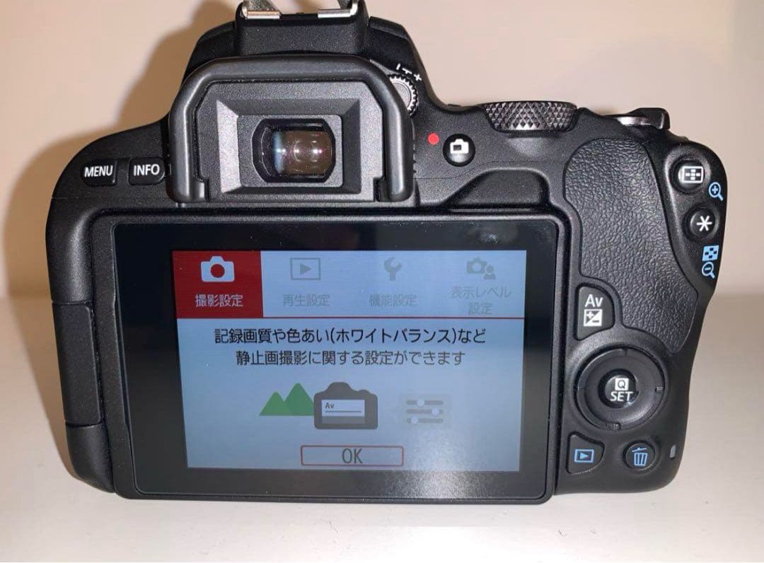 Canon EOS Kiss x9 ダブルレンズセット ストラップ付 美品