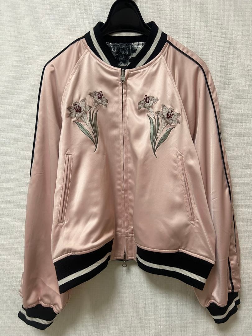 新品リバーシブル刺繍スカジャンLILY BROWN KEITAケイタマルヤマ