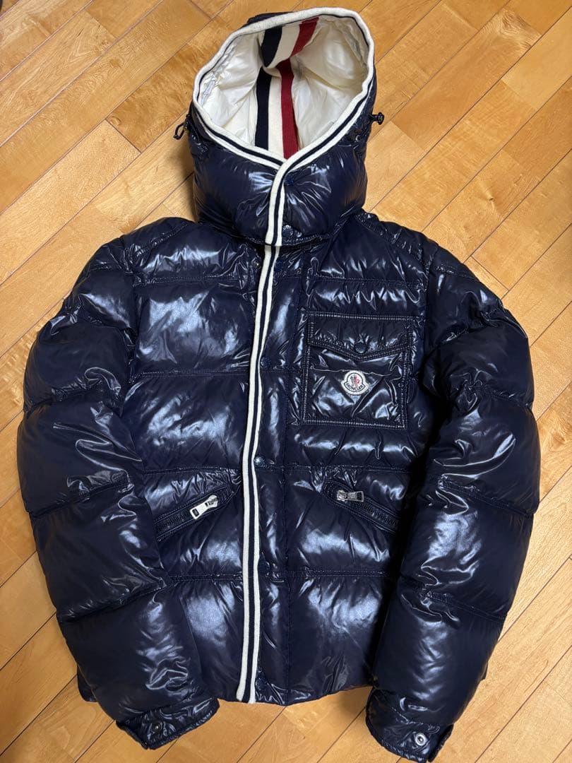 美品　モンクレール BRANSON ブランソン　ネイビー　3