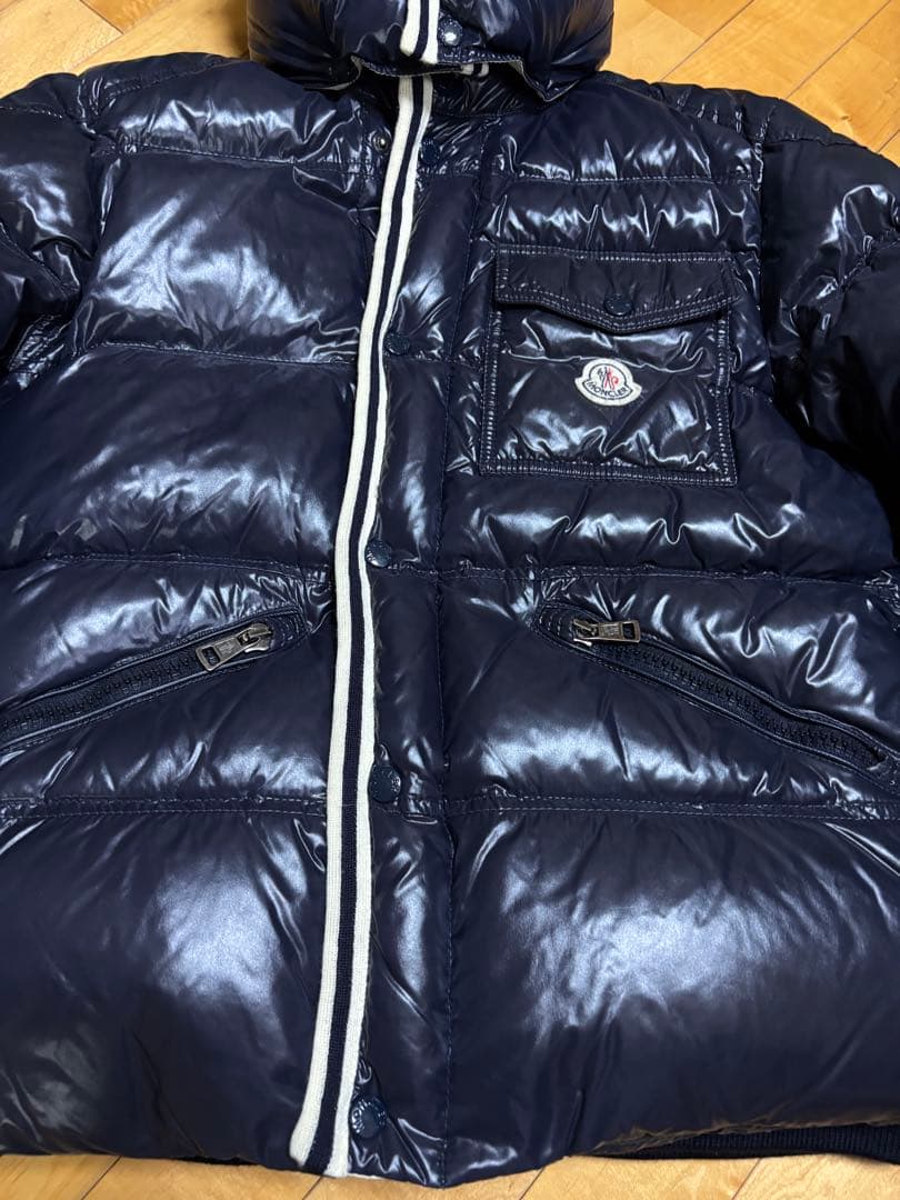 美品　モンクレール BRANSON ブランソン　ネイビー　3