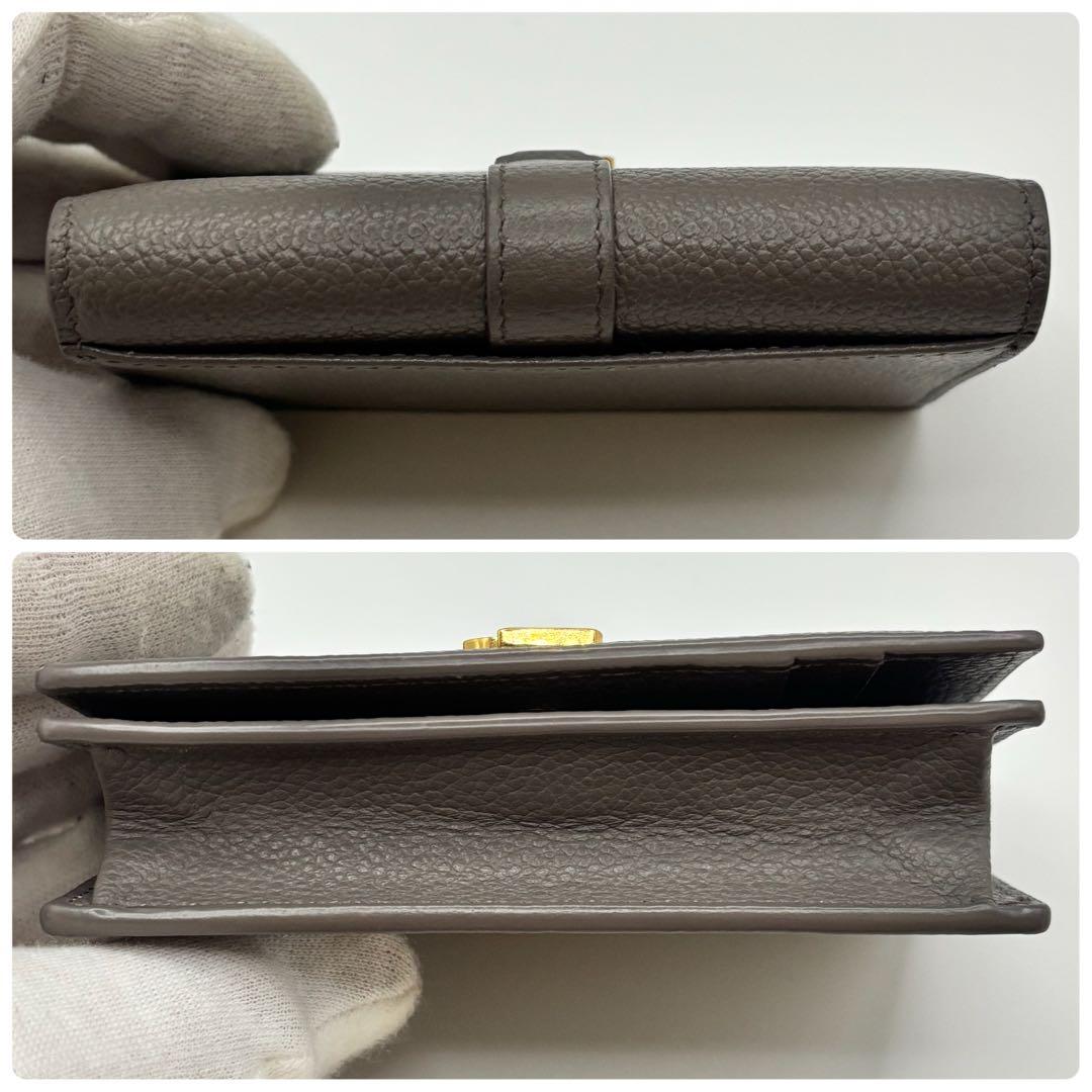 【極美品】サンローラン 名刺入れ カードケース グレー
