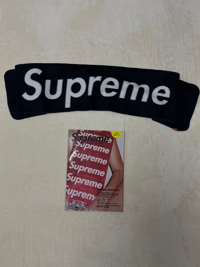 小物 Supreme Mook Book 2006A/W Fleece Muffler