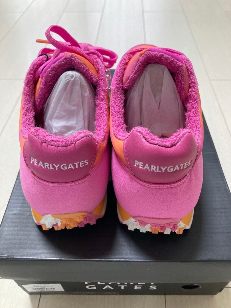 (新品)PEARLY GATES レディース ゴルフ シューズ サイズ25.0