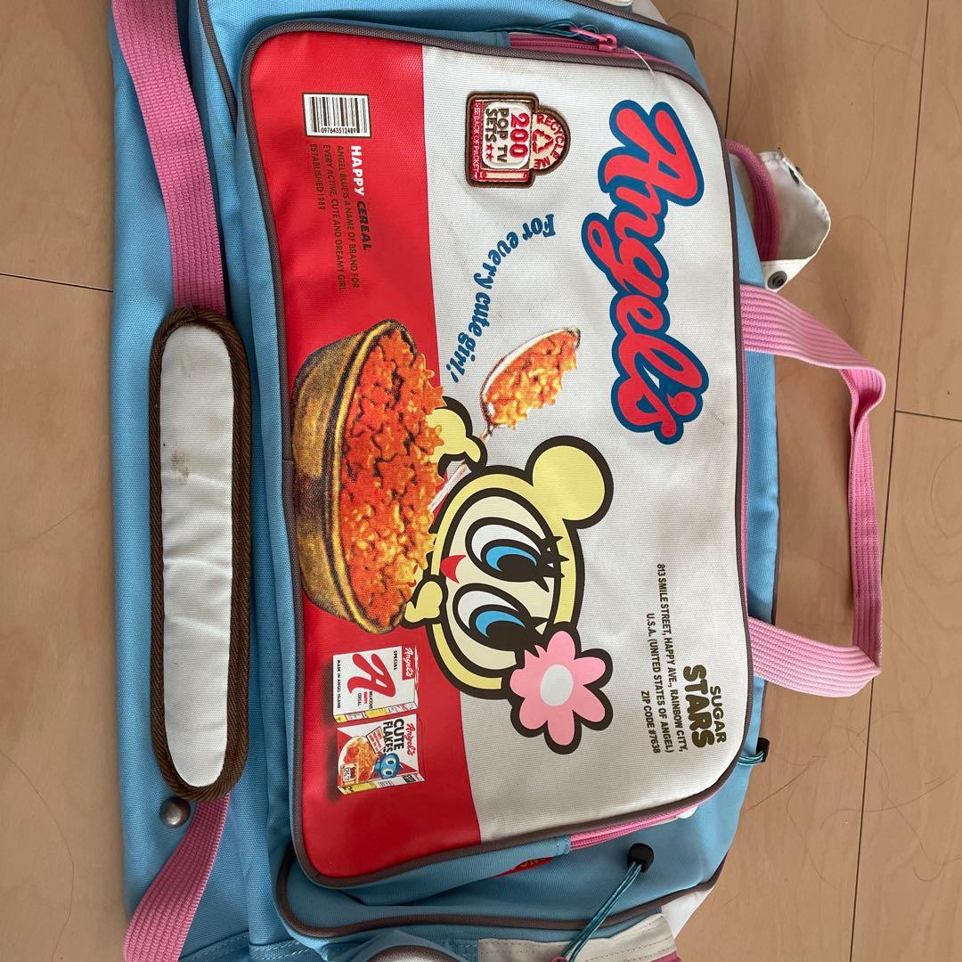 エンジェルブルー ボストンバッグ