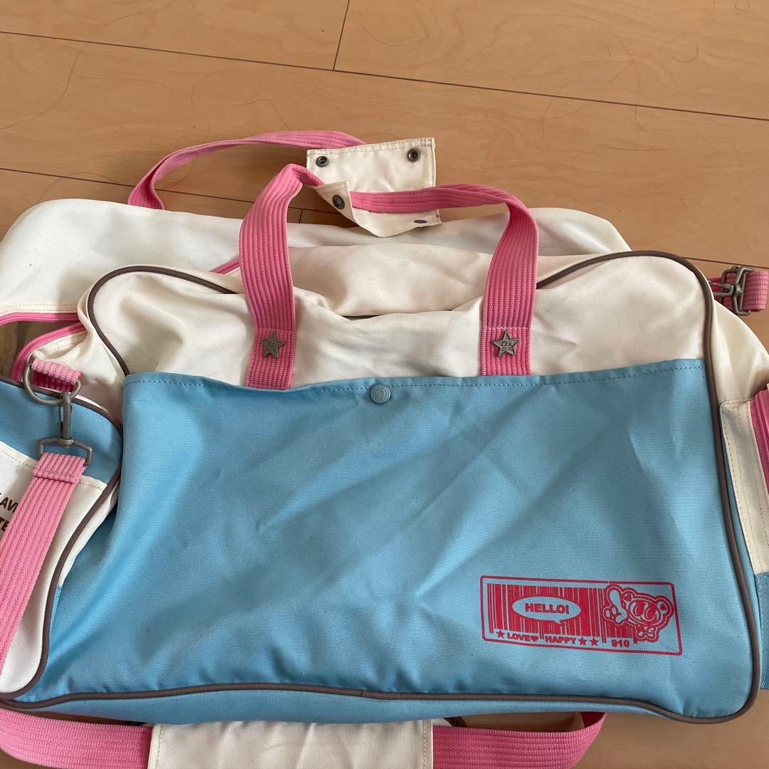 エンジェルブルー ボストンバッグ