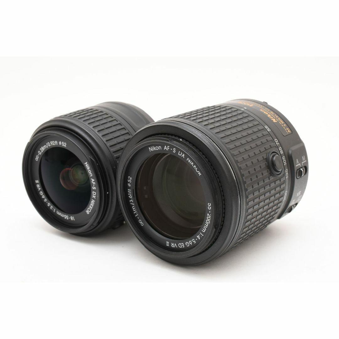 ❤️フルHD/Wi-Fi❤️ニコン D5300❤️ダブルズームキット❤️