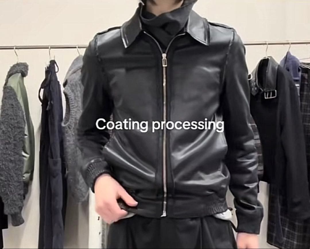 Dior homme レザージャケット