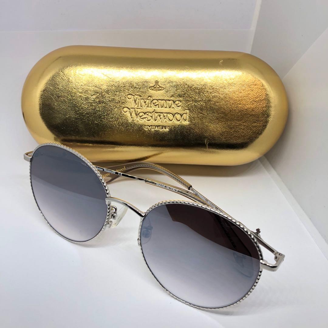 Vivienne Westwood グラデーションラウンドサングラス