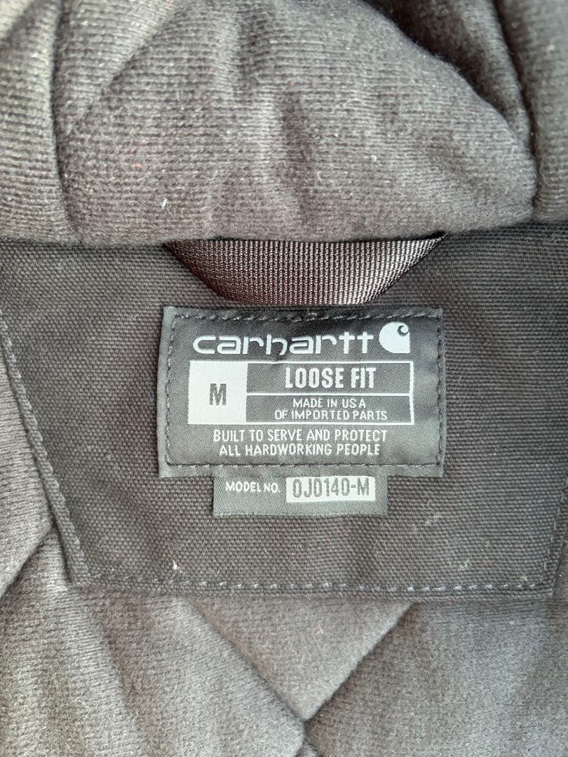 Carhartt アクティブジャケット　made in usa ブラック