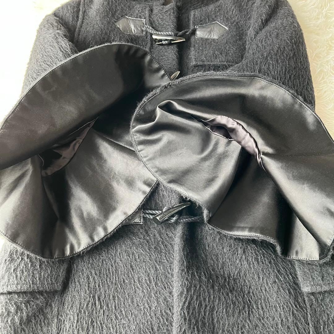 sacaiサカイ ダッフルコート アルパカ混 ブラック