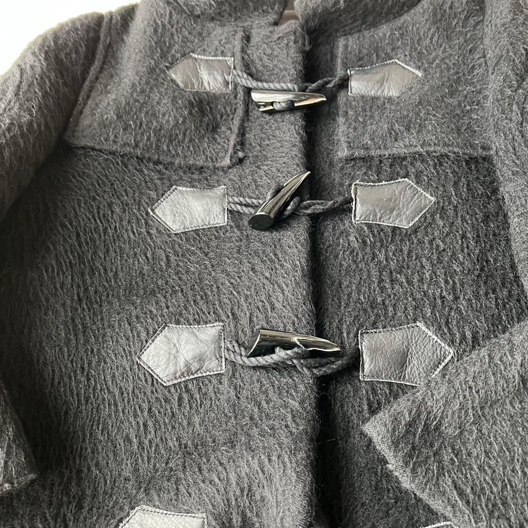 sacaiサカイ ダッフルコート アルパカ混 ブラック