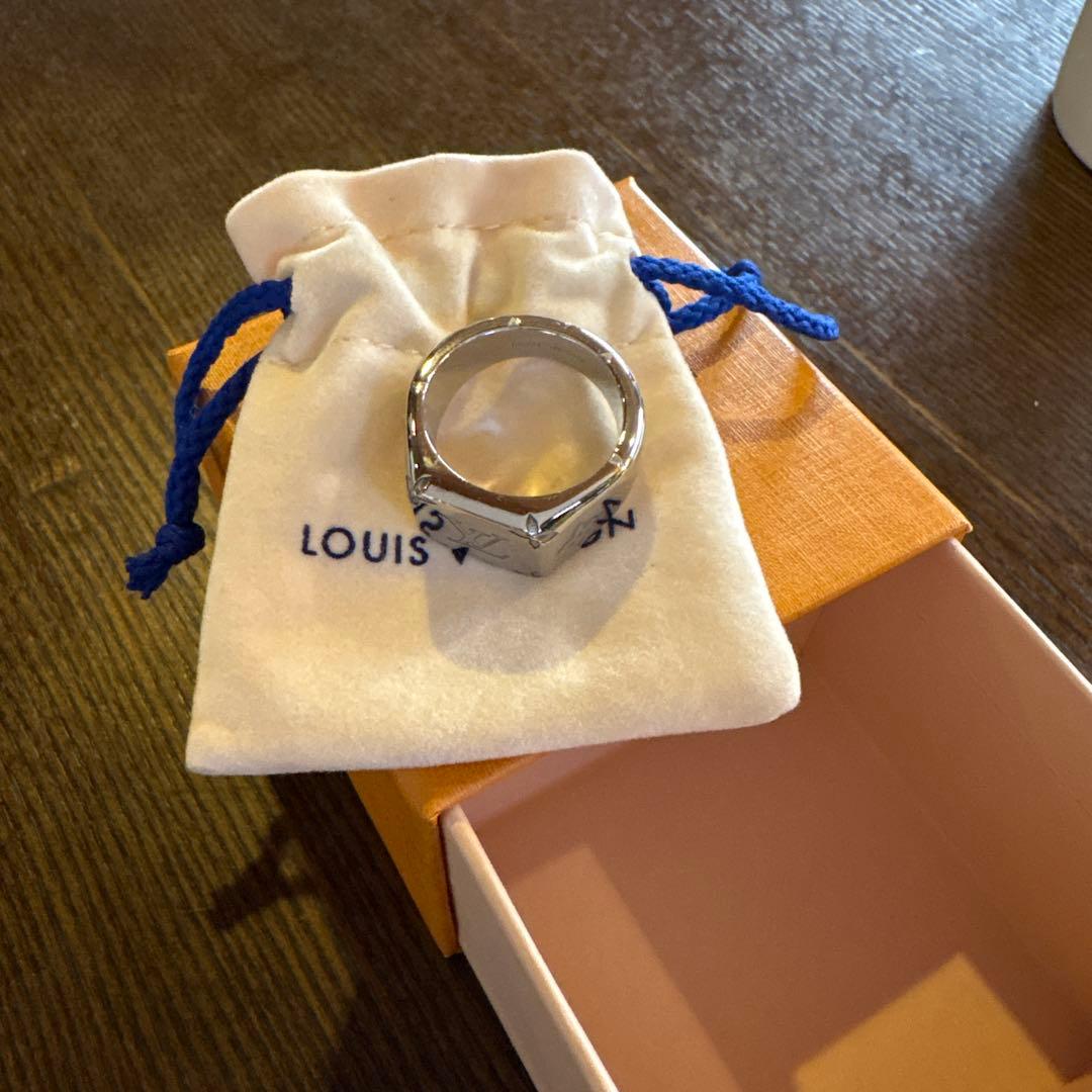 Louis Vuitton リング　シグネットリング　モノグラム