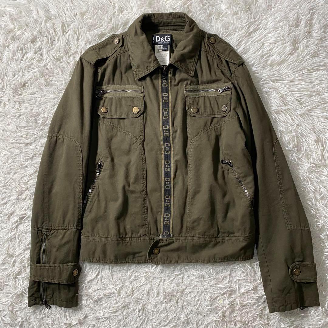 【良品】ドルチェアンドガッバーナ　ブルゾン　ITTIERRE　ミリタリー　L