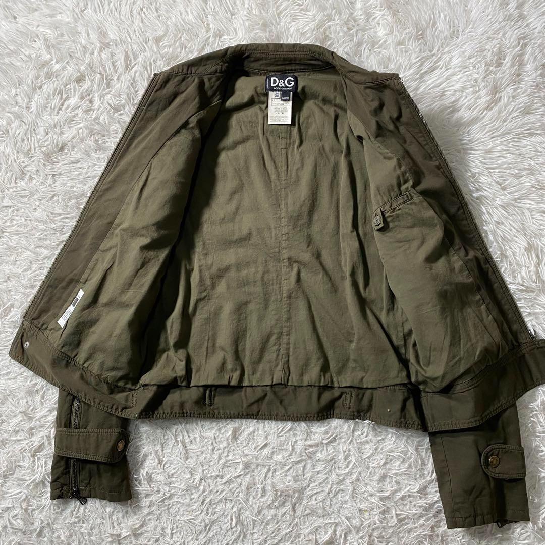 【良品】ドルチェアンドガッバーナ　ブルゾン　ITTIERRE　ミリタリー　L
