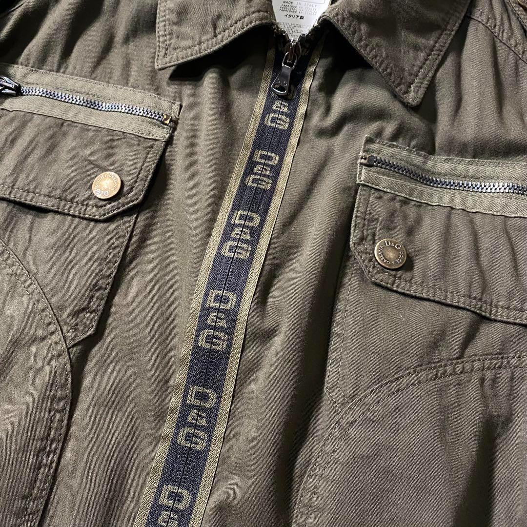 【良品】ドルチェアンドガッバーナ　ブルゾン　ITTIERRE　ミリタリー　L