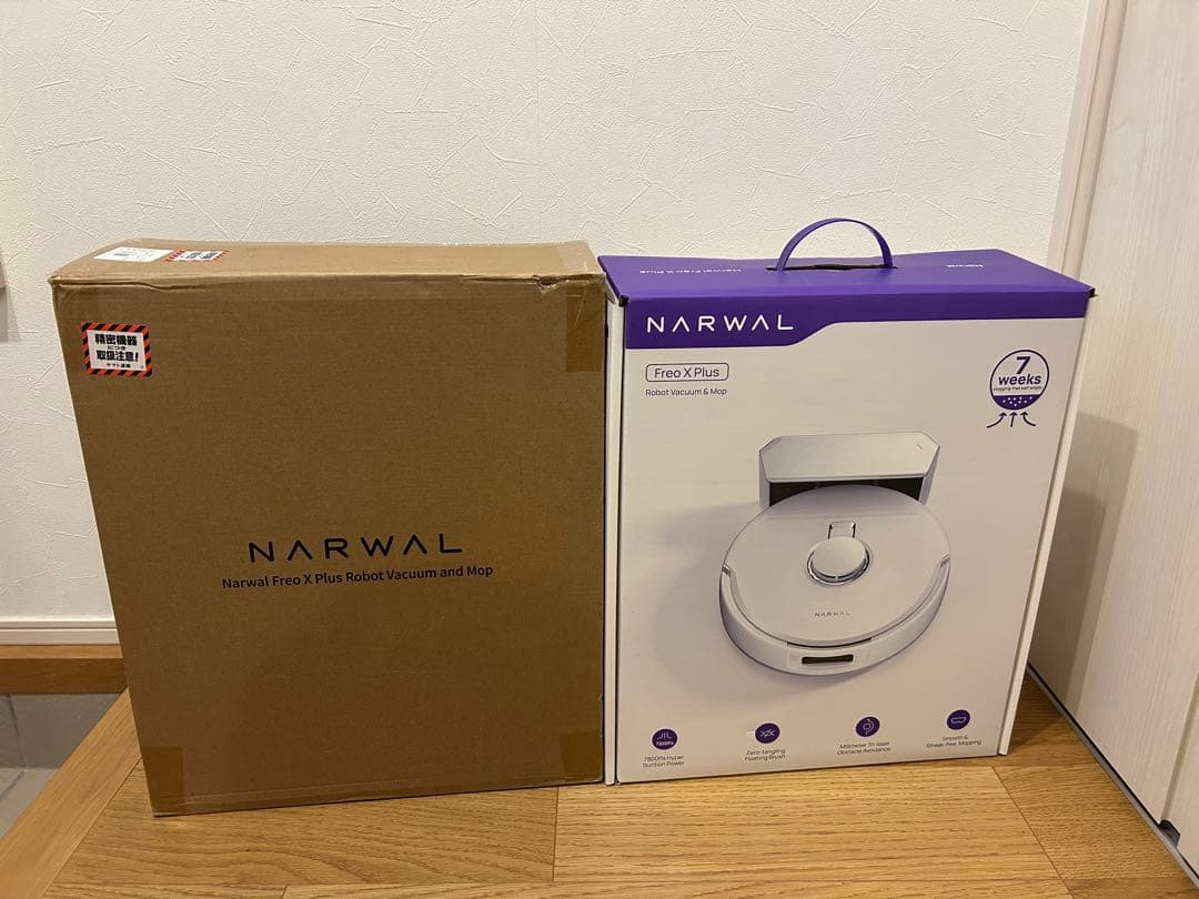 ユッキーNARWAL Freo Xplus ロボット掃除機本体