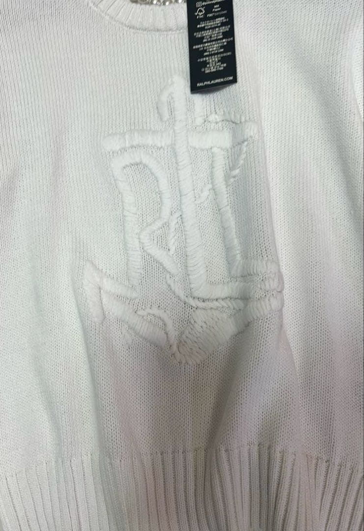 週末セールPolo RLL ロゴ　ポロラルフ ローレンニットセーター