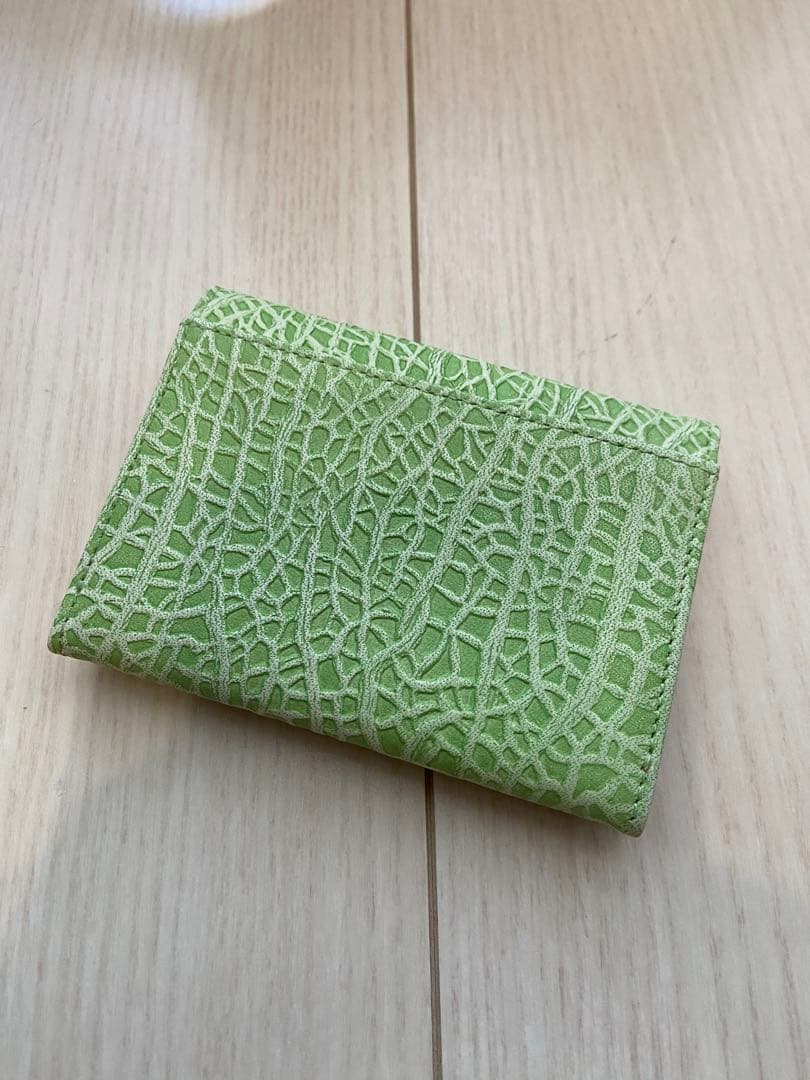 【新品・中古】EARL'S FAVOURITE赤肉メロンな名刺入れ（牛革製）