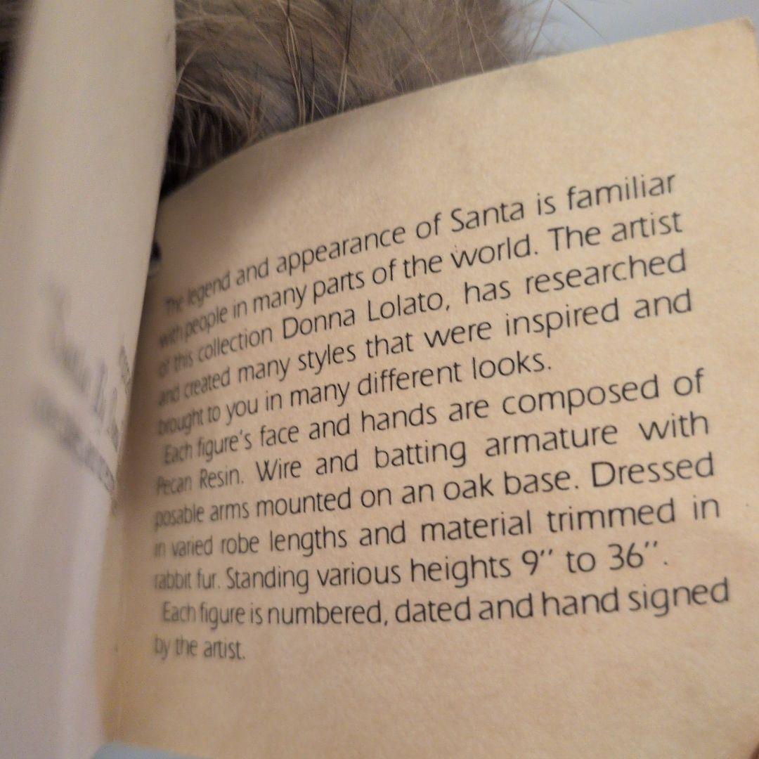 Santas by Donna ビンテージ サンタクロース人形 ハンドメイド