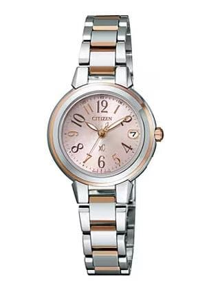 Xc クロスシー CITIZEN シチズン 電波時計 ピンクコンビカラー 未使用