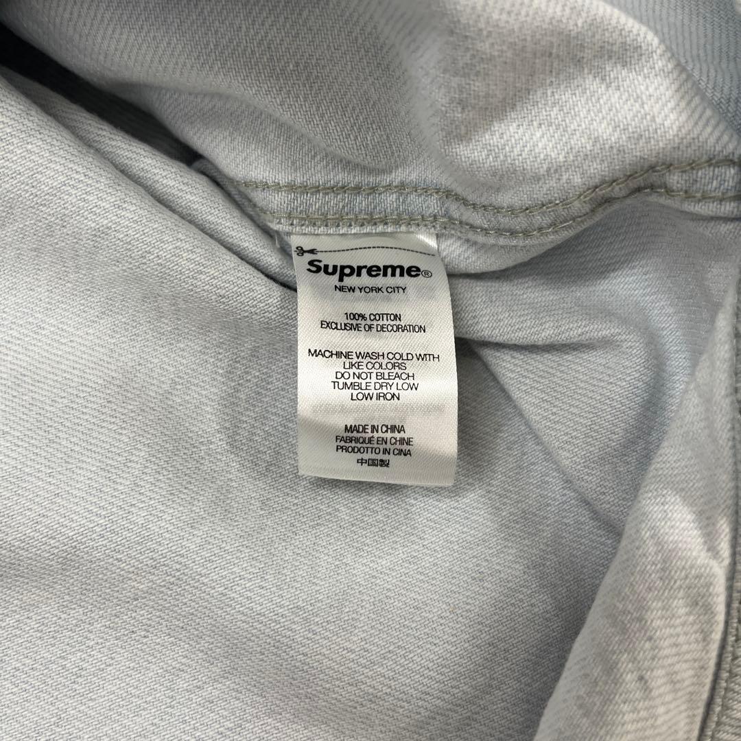 supreme スモールロゴ デニムシャツ