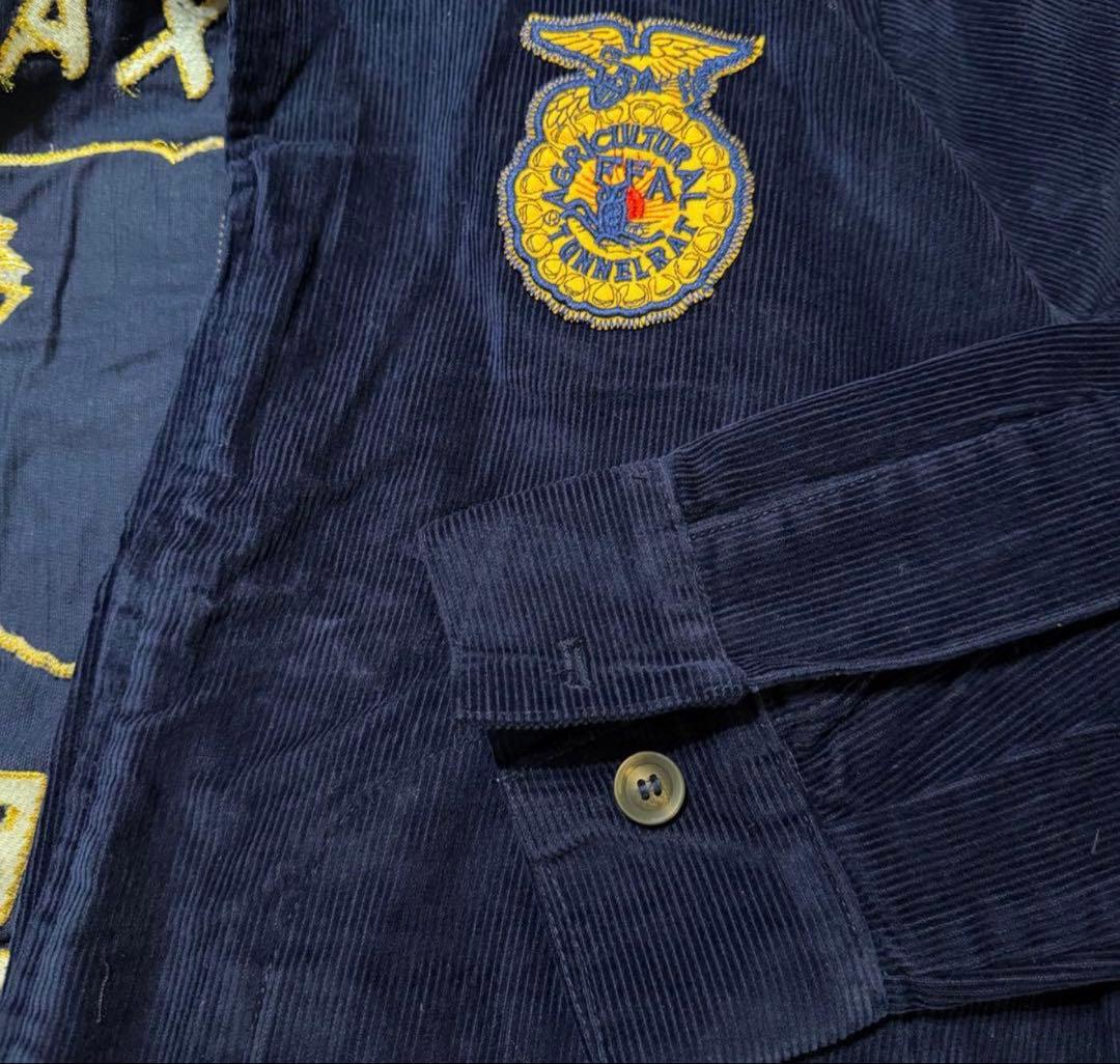 #90 Lサイズ FFA JACKET ジャケット レプリカ ネイビー