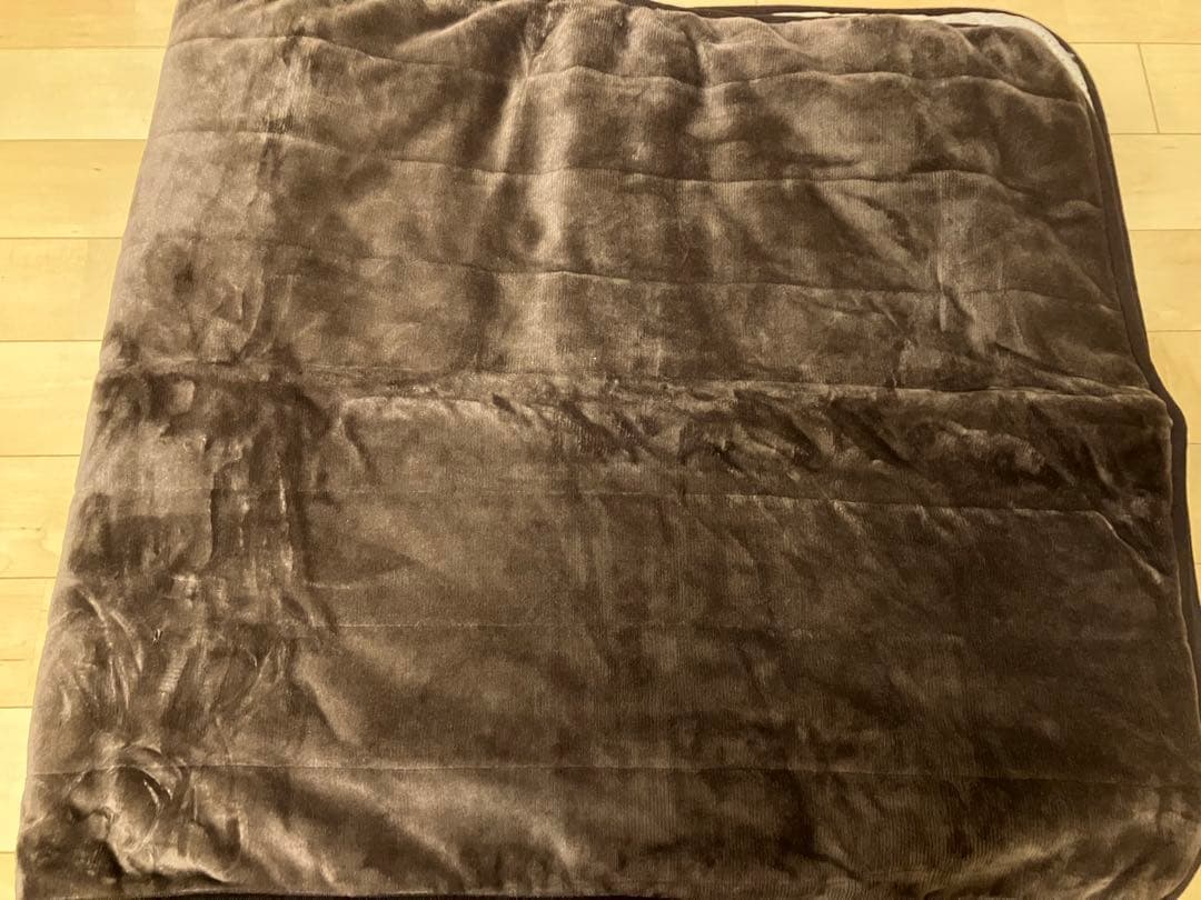 山善 2個 洗えるどこでもカーペット 180×80cm ブラウンYWC-188F