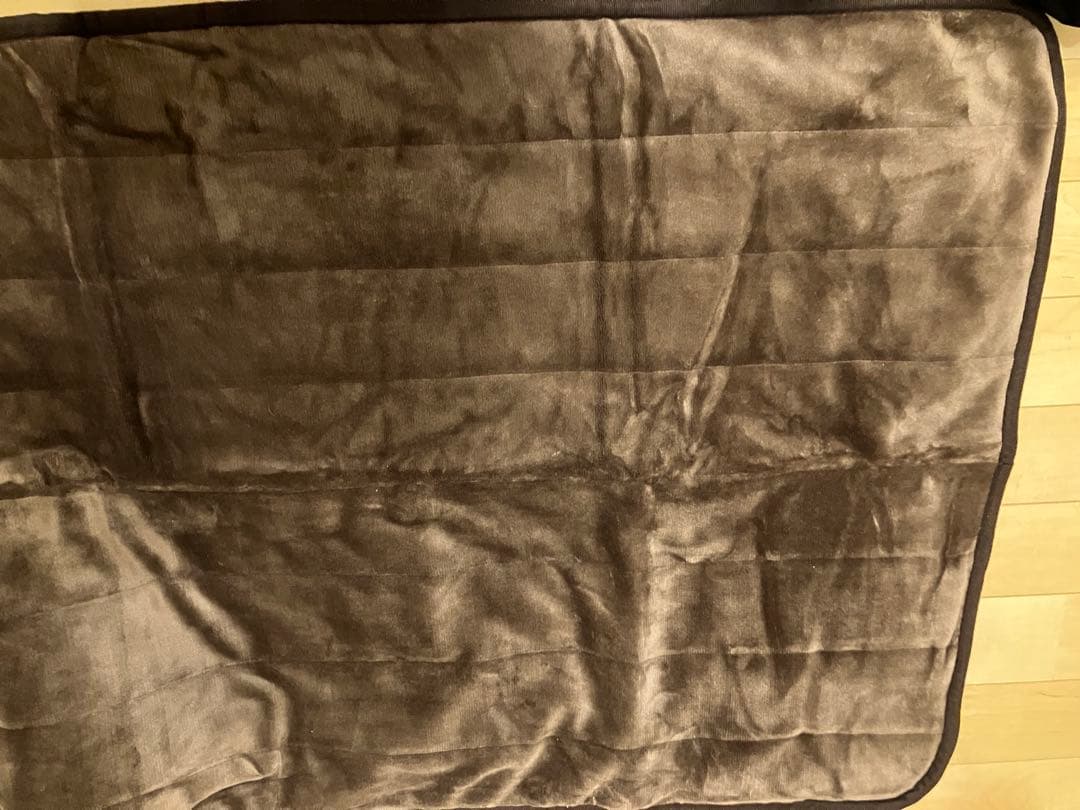 山善 2個 洗えるどこでもカーペット 180×80cm ブラウンYWC-188F