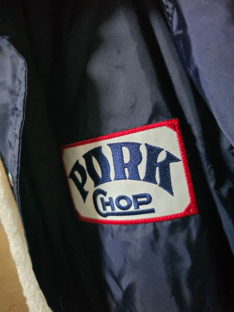 PORKCHOP ボア裏地 ナイロンジャケット M